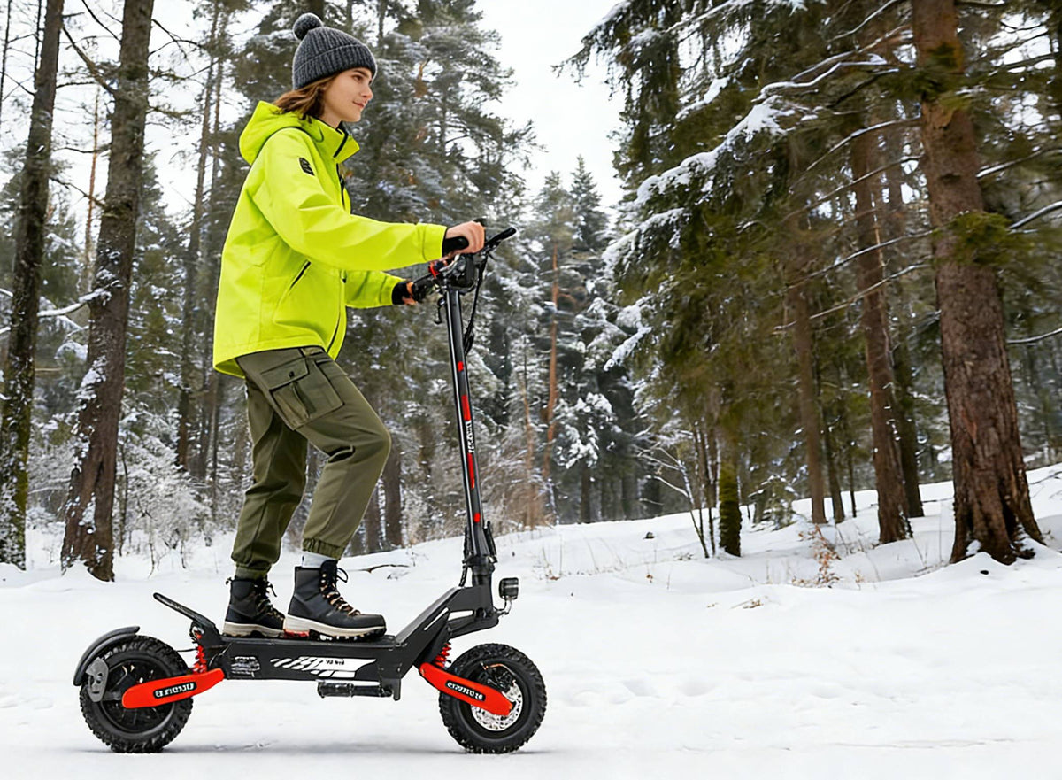 All Terrain Electric Scooter Routes in This Winter